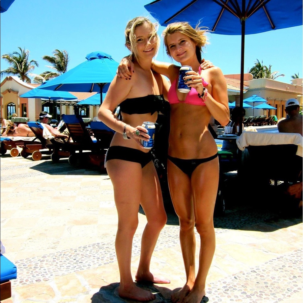 Lolli Beach Candy Bandeau Bikini Top